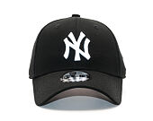 Kšiltovka New Era 9FORTY MLB League Basic New York Yankees - Black / White