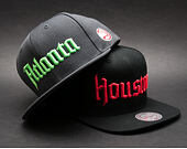 Kšiltovka Mitchell & Ness Gotham City Atlanta Hawks Snapback
