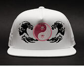 Kšiltovka Under Native Wavy Native Swish Snapback White
