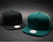 Kšiltovka Mitchell & Ness Tonal D Trucker Brooklyn Nets Black Snapback