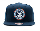 Kšiltovka Mitchell & Ness Wool Solid FC New York City Snapback