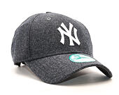 Kšiltovka New Era Wool Fleckle New York Yankees Grey/White Strapback
