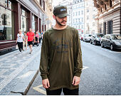 Triko Pink Dolphin Cross Layering Olive