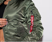 Dámský zimní Bomber Alpha Industries MA-1 SF Wmn Sage Green (-5° C)