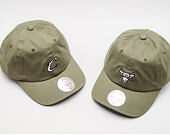 Kšiltovka Mitchell & Ness Morbido Slouch Chicago Bulls Khaki Strapback