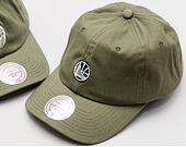 Kšiltovka Mitchell & Ness Morbido Slouch Golden State Warriors Khaki Strapback