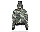 Oboustranná péřová zimní bunda Sprayground Shark Mouth Reversible Camo
