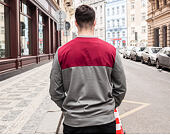 Mikina New Era Border Edge Crew Neck Philadelphia Phillies Grey/Burgundy/White