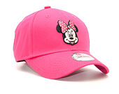 Dětská Kšiltovka New Era Hero Essential Minnie Mouse 9FORTY Youth Pink Strapback