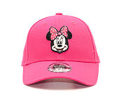 Dětská Kšiltovka New Era Hero Essential Minnie Mouse 9FORTY Child Pink Strapback