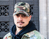 Kšiltovka New Era Patchwork Camo Trucker 9FORTY Woodland Camo Snapback
