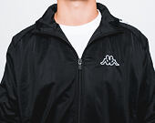 Mikina Kappa Banda Anniston Black/White