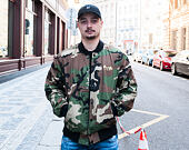 Bomber HUF Kingston Jacket Woodland