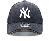 Kšiltovka New Era Heather Team Essential New York Yankees Heather Navy 9FORTY Strapback