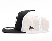 Kšiltovka New Era Emblem Trucker New York Yankees Black/White 9FIFTY Snapback