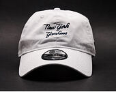 Kšiltovka New Era Sunbleach Unstructured New York Yankees 9FORTY White Strapback