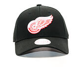 Kšiltovka Mitchell & Ness Low Pro Detroit Red Wings Black Strapback