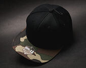 Kšiltovka State of WOW Crown 13 Black/Camo Snapback