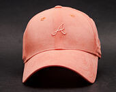 Dámská Kšiltovka New Era Women Felt Atlanta Braves 9FORTY Blush Strapback