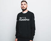 Mikina New Era Team Apparel Crewneck Oakland Raiders Black