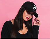 Kšiltovka New Era 39THIRTY MLB League Essential Los Angeles Dodgers - Black / White