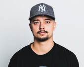 Kšiltovka New Era Slub New York Yankees 9FIFTY Gray/White Snapback