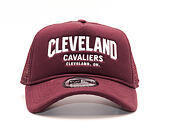Kšiltovka New Era Chainstitch Trucker Cleveland Cavaliers 9FORTY Maroon/White Snapback