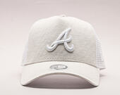 Dámská Kšiltovka New Era Jersey Essential Trucker Atlanta Braves 9FORTY Satin Snapback