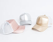 Dámská Kšiltovka New Era Premium Metallic Trucker 9FORTY Gold Snapback