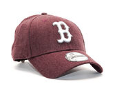 Kšiltovka New Era Seasonal Heather Boston Red Sox 9FORTY Heather Maroon/White Strapback