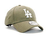Kšiltovka New Era Seasonal Heather Los Angeles Dodgers 9FORTY Heather Olive/White Strapback