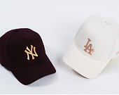 Damská Kšiltovka New Era Melton 9FORTY A-Frame Los Angeles Dodgers Satin/Gold Snapback