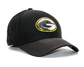 Kšiltovka New Era Black Coll Green Bay Packers 39THIRTY Black