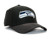 Kšiltovka New Era Black Coll Seattle Seahawks  39THIRTY Black