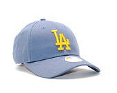 Dámská Kšiltovka New Era League Essential Los Angeles Dodgers 9FORTY Slate/Gold Strapback