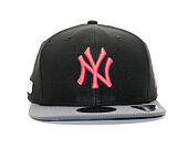 Kšiltovka New Era Diamond Pop New York Yankees 9FIFTY Grey Heather/Black/Lava Red Snapback