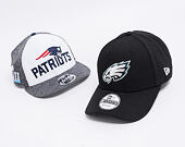 Kšiltovka New Era NFL 18 Replica Super Bowl Patch Philadelphia Eagles 9FORTY Official Team Color Str