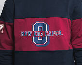 Mikina New Era World Hood Crew Night Shift Navy/Cardinal