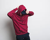 Mikina S Kapucí New Era World Hood Oversized Hoody Cardinal