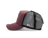 Dětská Kšiltovka New Era Seas Heather Aframe Trucker Boston Red Sox 9FORTY Youth Heather Maroon/Whit