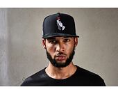 Kšiltovka Cayler & Sons White Label Thorns Black/Red Snapback