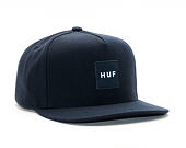 Kšiltovka HUF Box Logo Midnight Snapback