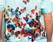 Triko HUF Butterfly Effect Tie Dye Blue
