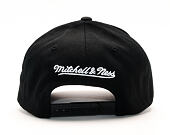 Kšiltovka Mitchell & Ness Pinscript High Crown 110 Black/White Snapback