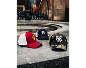 Kšiltovka New Era Camo Team Aframe Trucker Oakland Raiders 9FORTY Woodland Camo Snapback
