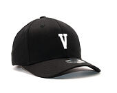 Kšiltovka State of WOW Victor SC9201-990V Baseball Cap Crown 2 Black/White Strapback