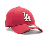 Kšiltovka New Era  League Essential  Los Angeles Dodgers 9FORTY Strapback Cardinal / Stone