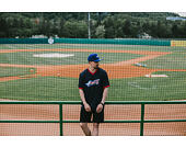 Triko New Era Coast 2 Coast Mesh BB Tee Anaheim Angels Navy