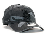 Kšiltovka New Era Washed Camo Los Angeles Dodgers 9FORTY Marine Navy Camo Strapback