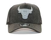 Kšiltovka New Era Trucker Concrete Jersey Chicago Bulls 9FORTY Black/Grey Heather Snapback